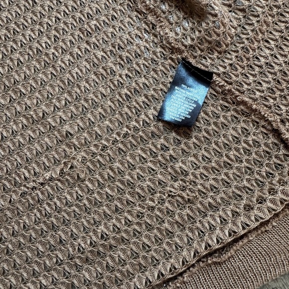 Elegant Tan Knit Cardigan by Universal Thread - Picture 5 of 9